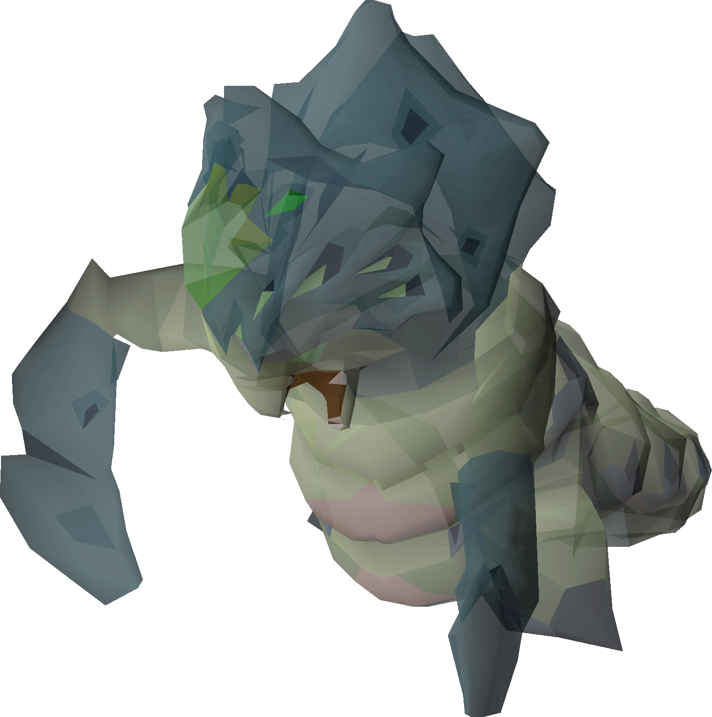 Phantom Muspah ranged-form in-game NPC model