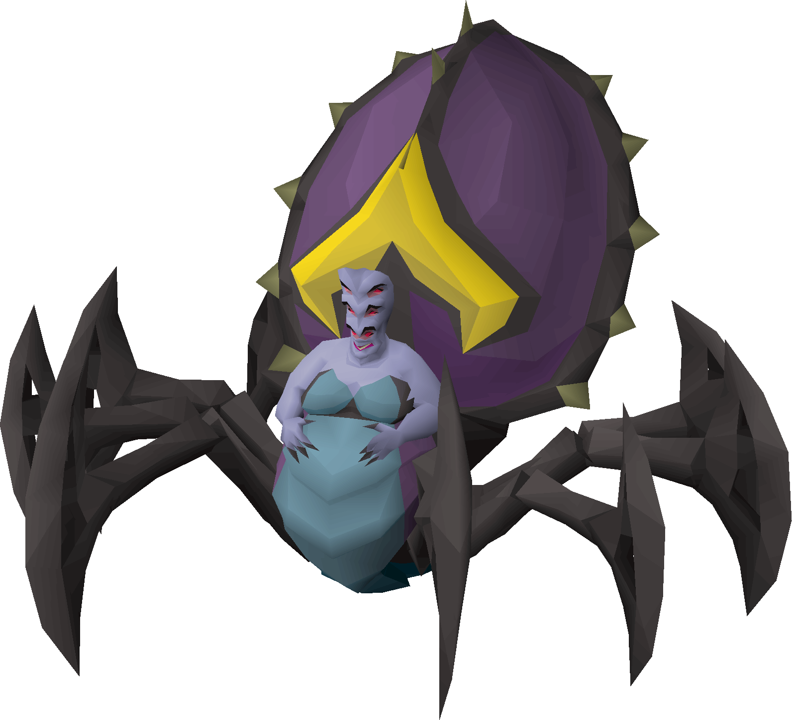 Verzik Vitur final-form in-game NPC model